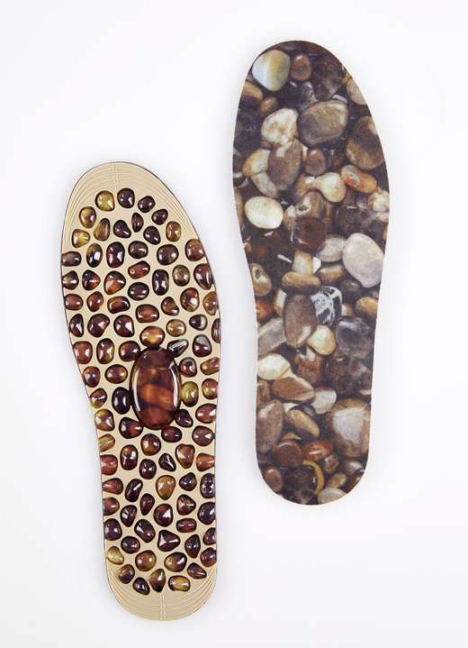 Schuhe & Einlagen - Massagesohle, in Größe 001 bis 002, in Farbe BRAUN