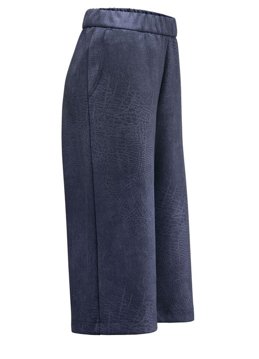 Hosen - Hose in Schlupfform, in Größe 036 bis 052, in Farbe MARINE Ansicht 1