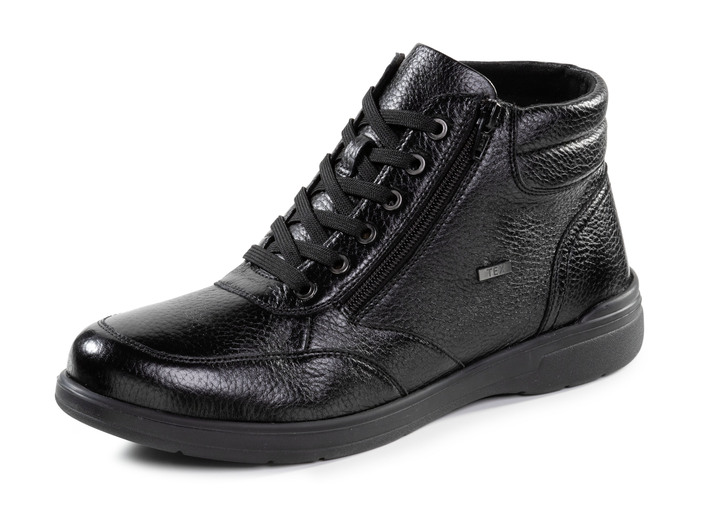 Schuhe - GINO GALANTE, gefütterte Herren-Boots, Winterschuhe, mit Reißverschluss, in Größe 040 bis 045, in Farbe SCHWARZ Ansicht 1