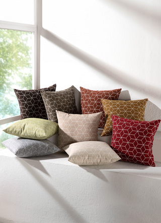 Moderne Kissenbezüge in Jacquard-Qualität