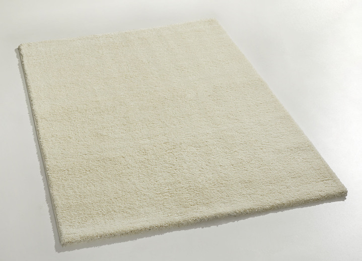 Modern - Handgetuftete Brücken und Teppiche mit dichtem Flor, in Größe 111 (Brücke, 60x110 cm) bis 288 (Teppich, 240x340 cm), in Farbe CREME Ansicht 1
