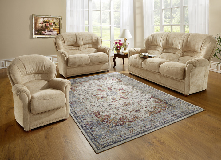 Sessel - Frei im Raum aufstellbare Polstermöbel, in Farbe BEIGE, in Ausführung Dreisitzer Ansicht 1