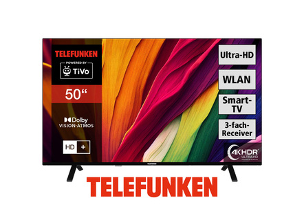 Telefunken XUTO750S 4K-UHD LED Fernseher