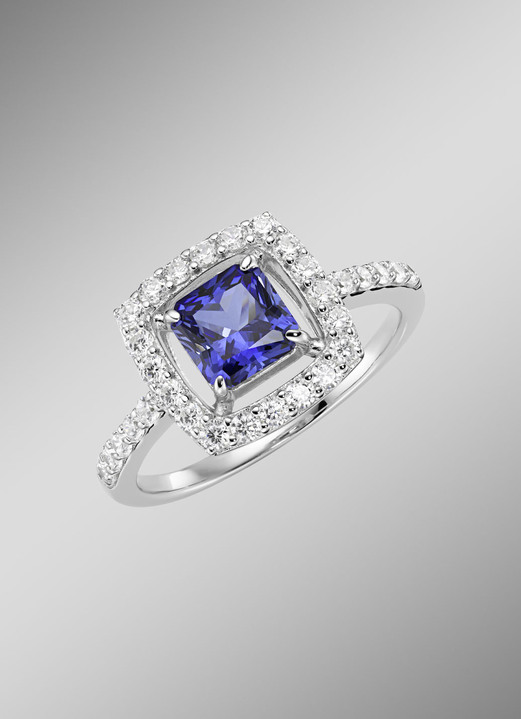 Schmuck & Uhren - Damenring aus Silber, in Größe 160 bis 190, in Farbe  Ansicht 1