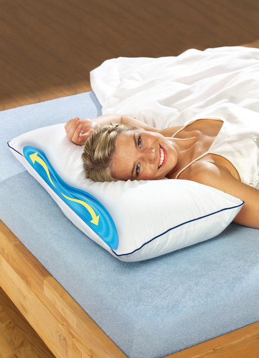 Gesunder Schlaf - VITALmaxx Komfort-Wasserkissen, in Farbe WEISS Ansicht 1