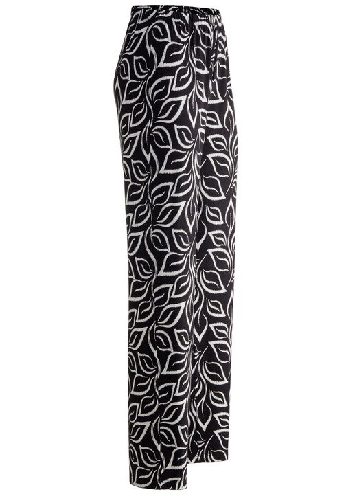 Hosen in Schlupfform - Hose in bequemer Weite Hosen in Schlupfform - Hose in bequemer Weite, in Größe 018 bis 054, in Farbe SCHWARZ-WEISS