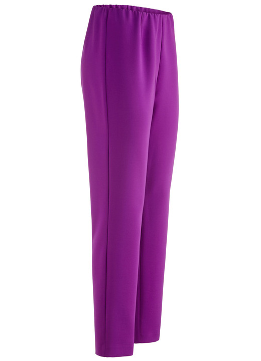 Hosen in Schlupfform - Knöchellange Hose mit angeschnittenem Bund Hosen in Schlupfform - Knöchellange Hose mit angeschnittenem Bund, in Größe 018 bis 052, in Farbe FUCHSIA