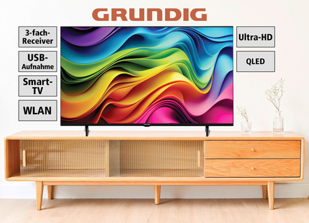 Grundig GUB7440Q 4K-UHD-Smart-QLED-Fernseher