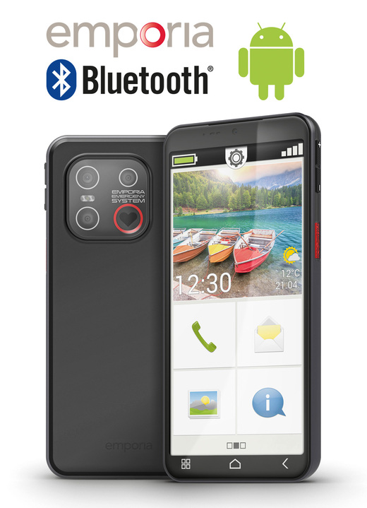 Mobil-Telefone - Emporia SMART.6lite Smartphone, in Farbe SCHWARZ Ansicht 1