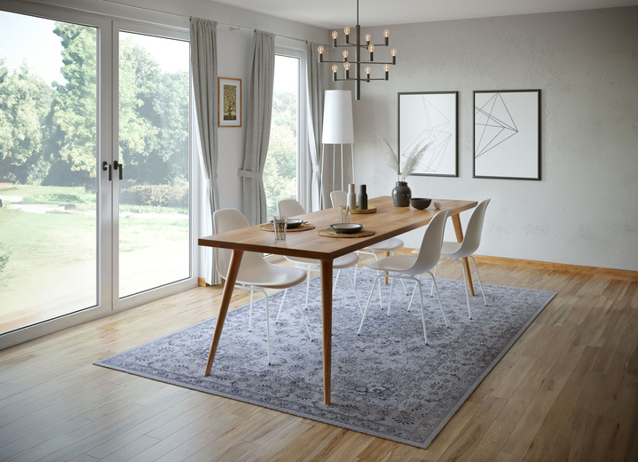 Teppiche - Klassischer Teppich mit schönen Ornamenten, in Größe 101 (Brücke, 40 x 60 cm) bis 284 (Teppich, 200 x 300 cm), in Farbe BEIGE Ansicht 1