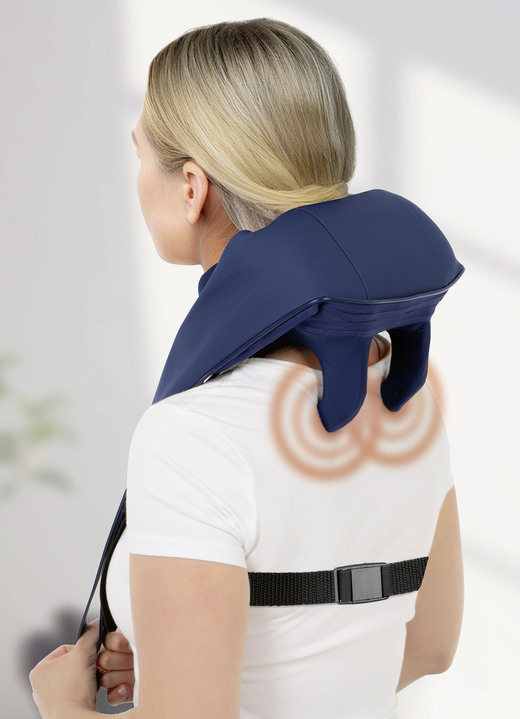 Massage - VITALmaxx Shiatsu-Massagegerät, in Farbe BLAU Ansicht 1