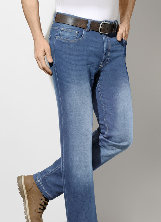 Jeans - Superstretch-Jeans in 2 Farben Jeans - Superstretch-Jeans in 2 Farben, in Größe 024 bis 062, in Farbe JEANSBLAU