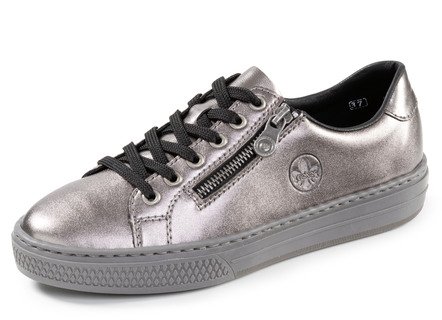 Rieker, modische Damen-Sneaker, mit Reißverschluss