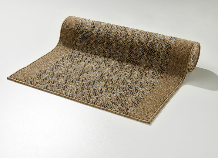 Teppiche - Strapazierfähige und hübsche Läufer, in Größe 102 (Läufer, 67 cm breit) bis 106 (Läufer, 100 cm breit), in Farbe DUNKELBRAUN Ansicht 1