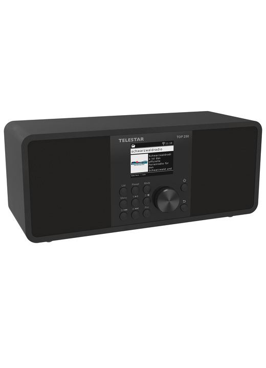 Musikanlagen - Internetradio mit DAB+, in Farbe SCHWARZ, in Ausführung ohne CD/MP3 Ansicht 1