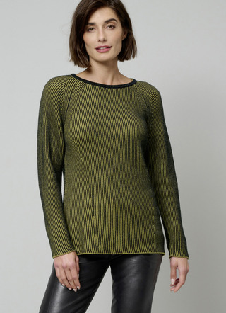 Pullover in Garnmix