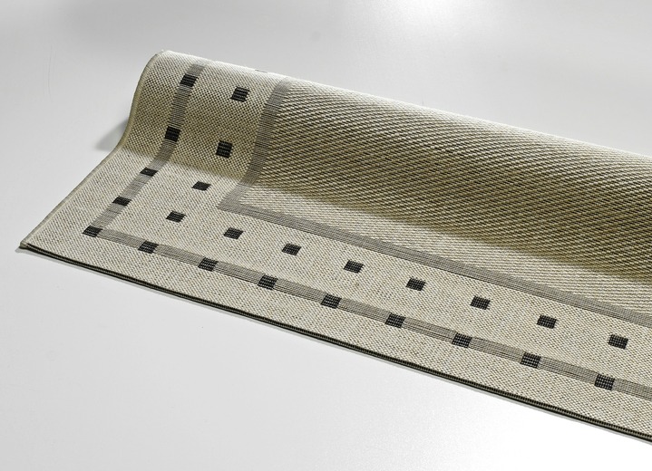 Teppiche - Läufer nach Wunschmaß, in Größe 102 (Läufer, 67 cm breit) bis 106 (Läufer, 100 cm breit), in Farbe CREME Ansicht 1