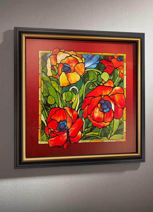 Bilder - Goebel-Porzellan-Bild des Künstlers Louis Comfort Tiffany, in Farbe BUNT