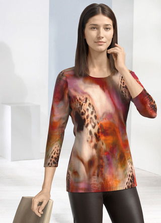 Shirt mit Allover-Druck