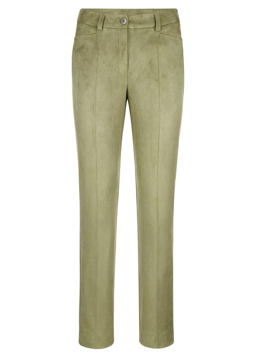Hosen - Hose in 7/8-Länge , in Größe 019 bis 052, in Farbe OLIV Ansicht 1