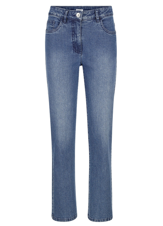 SALE - Jeans in 5-Pocket-Form, in Größe 019 bis 052, in Farbe BLAU Ansicht 1