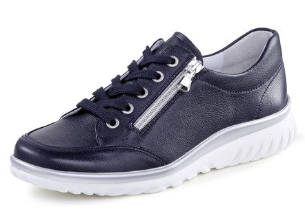 ELENA EDEN Sneaker aus genarbtem Kalbleder