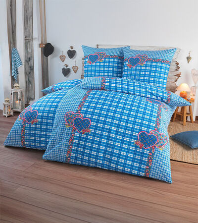 Bewerbung des Bereiches: Bettw&auml;sche