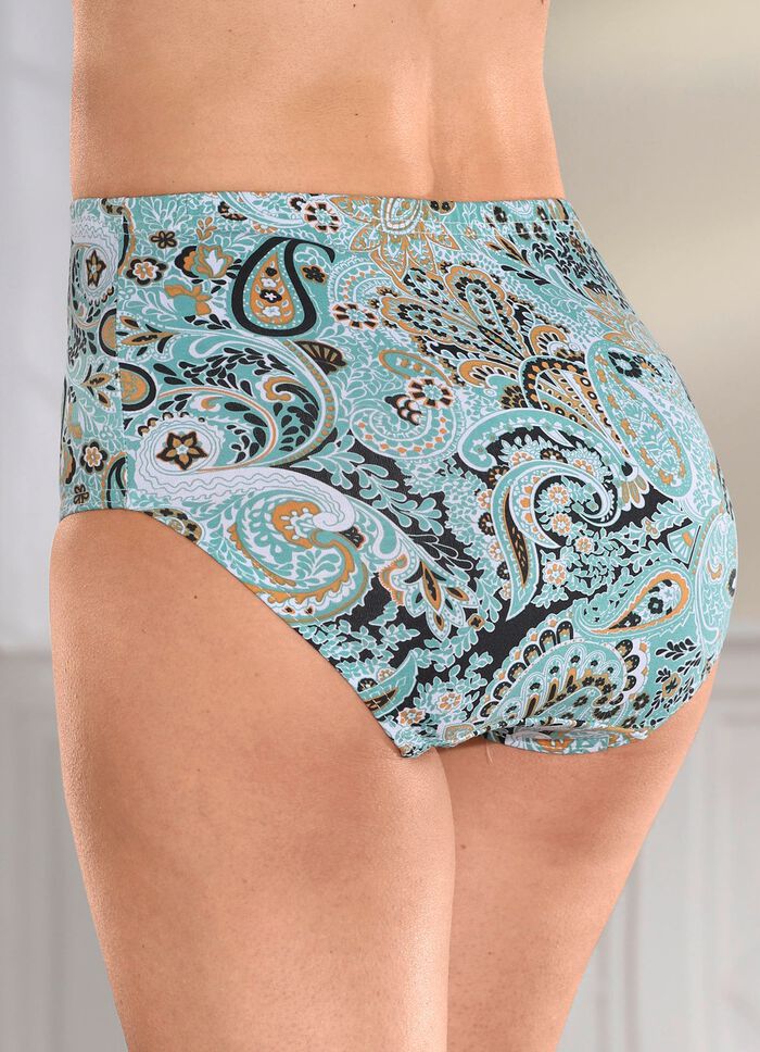 F&uuml;nferpack Slips mit buntem Druckdessin 