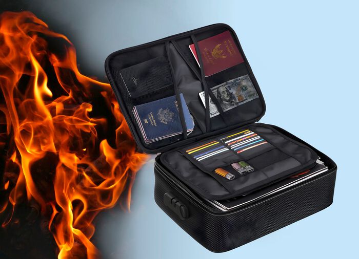 Feuerfester Dokumentenkoffer 