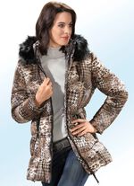 Jacke mit au&szlig;ergew&ouml;hnlichem Dessin 