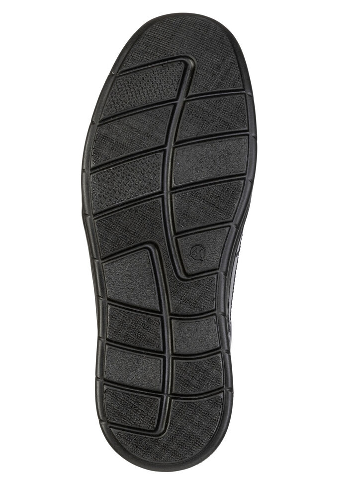 GINO GALANTE, schicke Herren-Schnürschuhe, mit herausnehmbarem Fußbett SCHWARZ