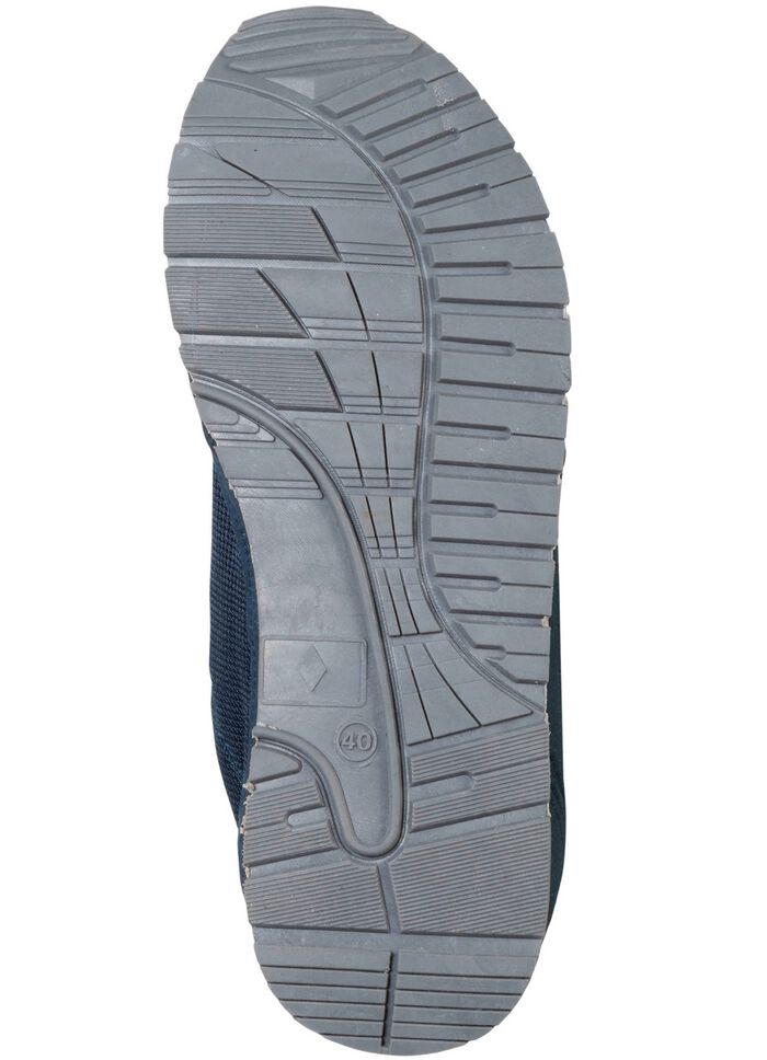 Slipper aus Nubuk- und Textilmaterial MARINE