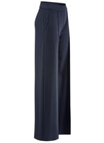 Hose mit streckenden Biesen MARINE