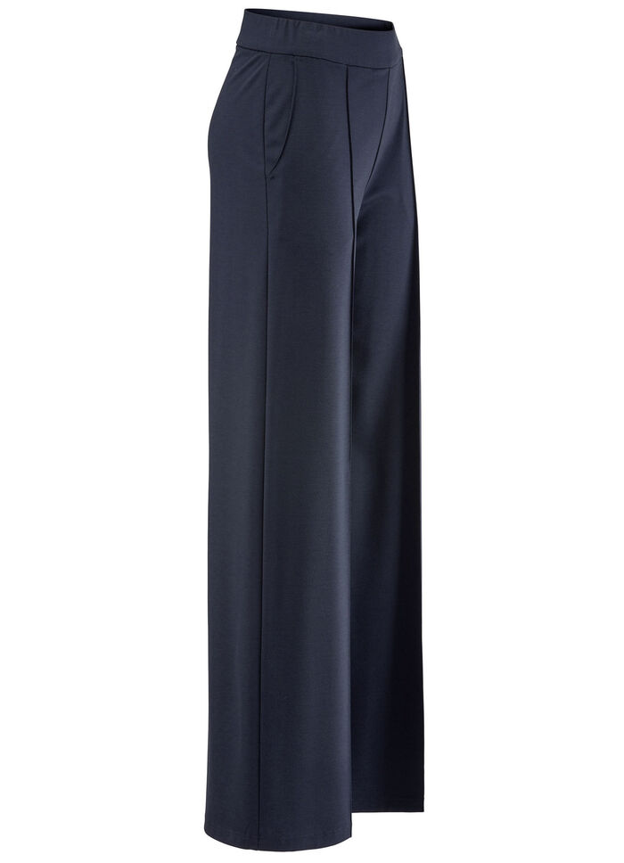 Hose mit streckenden Biesen MARINE