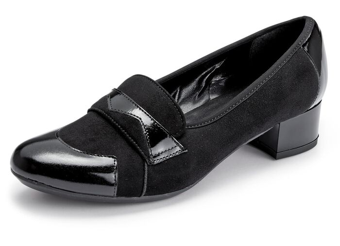 ELENA EDEN Pumps mit dekorativer Spange SCHWARZ