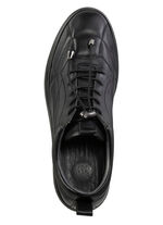 Gemini Sneaker mit dekorativer Steppung SCHWARZ