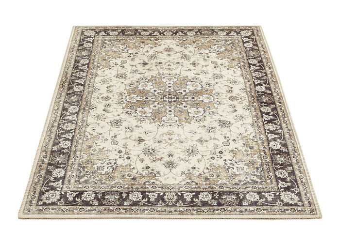 Pflegeleichte, gewebte Br&uuml;cken und Teppiche BEIGE