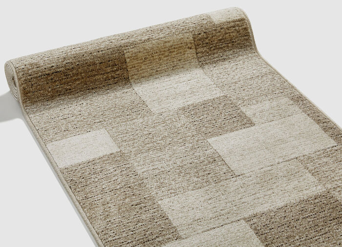 Ansprechende Läufer in Wunschlänge BEIGE