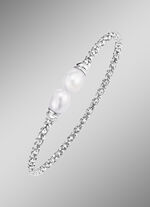 Elastischer Armreif aus Silber 