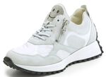 Waldl&auml;ufer Sneaker mit frecher Glitzer-Applikation EISGRAU-WEISS