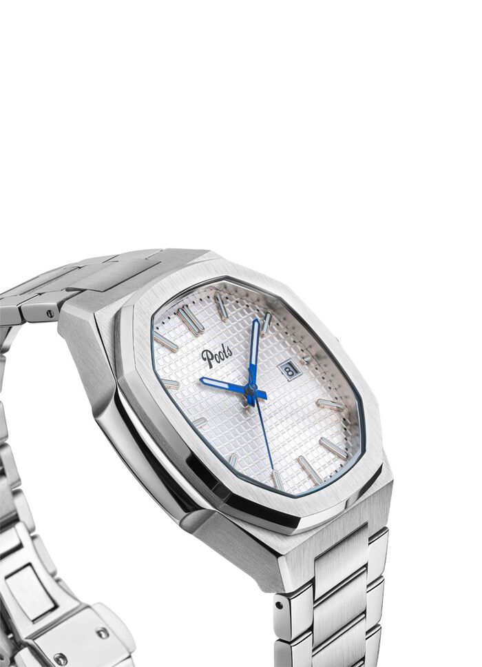 Quartz-Herrenuhr aus Edelstahl 