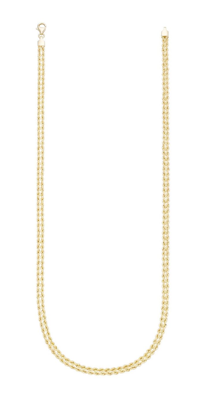 Kordelketten-Garnitur aus Gold 585/- fein 