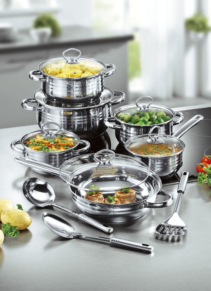 Kochtopf-Set, 15-teilig 