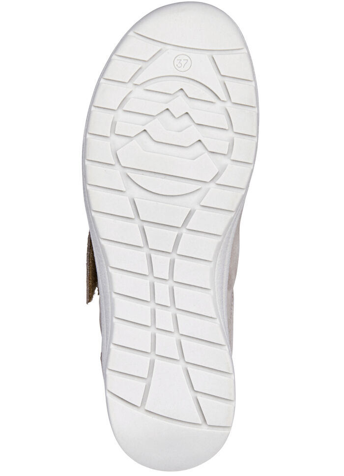 Slipper mit verstellbarem Klettverschluss TAUPE