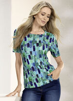 Shirt mit Allover-Druck 