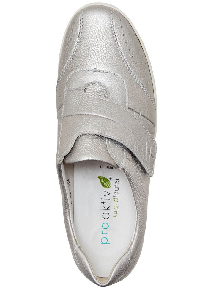 Waldl&auml;ufer, bequeme Damen-Slipper, Weite H, mit herausnehmbarem Fu&szlig;bett 