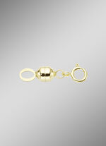 Praktische Magnetschließe aus Gold 