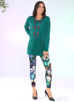 Leggings mit farbbrillantem Druck 