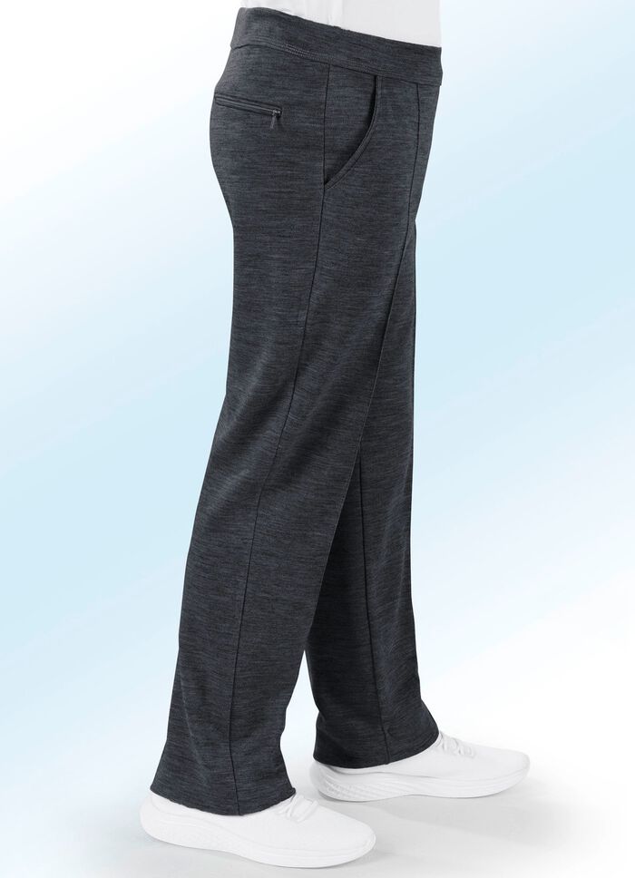 &bdquo;Athlet&ldquo;-Kurhose in 7 Farben ANTHRAZIT-MELIERT