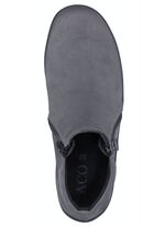 ELENA EDEN Bootie aus Nubukleder GRAU